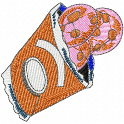 Foods And Sweets Embroidery Design 3 Foods And Sweets Embroidery Design 3